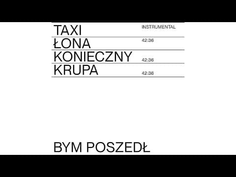 Łona x Konieczny x Krupa – BYM POSZEDŁ INSTRUMENTAL