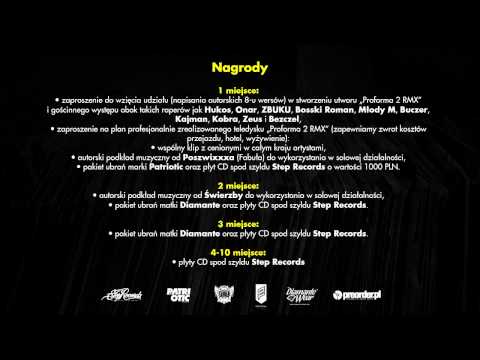 BLEJK - konkurs Proforma 2 RMX (preorder.pl x Bezczel)