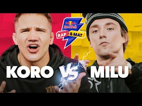 KORO vs. MILU – rapowy pojedynek Red Bull Rap & Mat