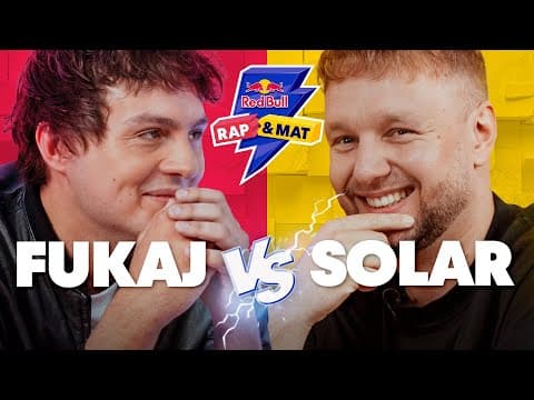 Tylko jeden może to wygrać: FUKAJ vs. SOLAR w rapowy...