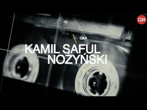 Kamil Saful Nożyński - CGM Q&A - S01E01